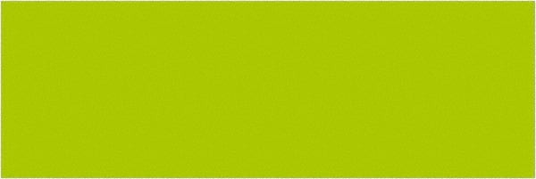 TAPE LOGIC DL637J 3" X 9" FLUORESCENT GREEN INVENTORY RECT
