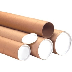 BOX PARTNERS P5036KHD MAILING TUBES, 5" X 36", CASE OF 15