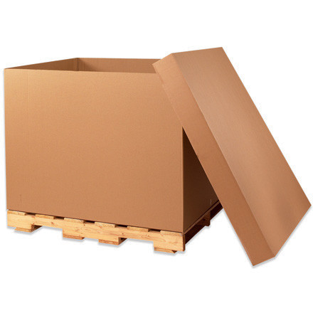 BOX PARTNERS GL484848TW GAYLORD BOTTOM, 48" X 48" X 48"