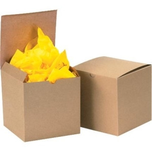 BOX PARTNERS GB666K GIFT BOX, 6" X 6" X 6", 100/CASE