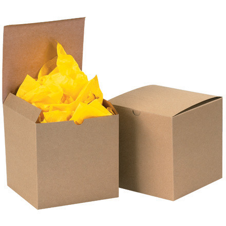 BOX PARTNERS GB105K GIFT BOX, 10" X 5" X 4",KRAFT