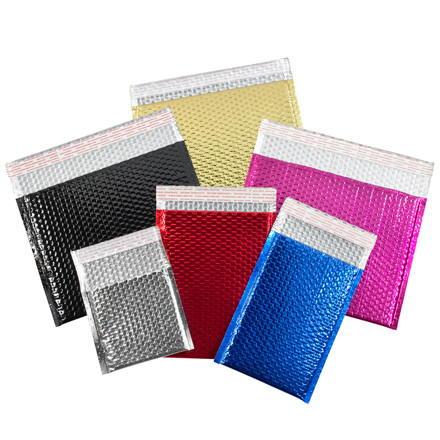 BOX PARTNERS GBM1317R BUBBLE MAILERS, 13" X 17 1/2", RED