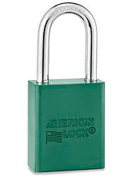 USC H-5068G ALUMINUM LOCKOUT PADLOCK - GREEN