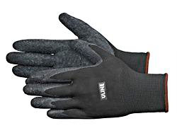 USC S-16882BL-L GRIPTION? FLEX LATEX COATED GLOVES - BLA