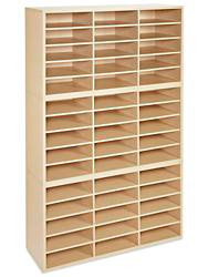 USC H-4851 MAIL SORTER - WOOD, 45 COMPARTMENT