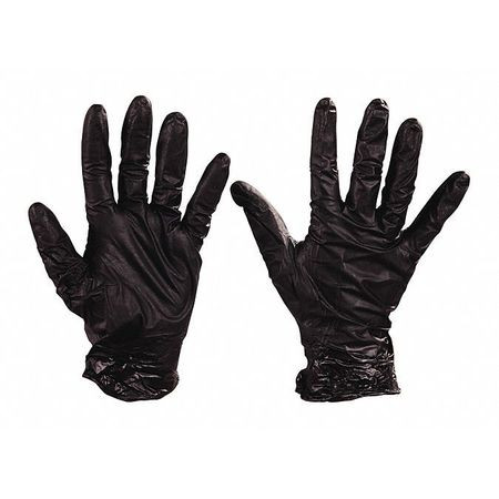 ANSELL GLV2005S BEST NIGHTHAWK NITRILE GLOVES, SMALL, BL