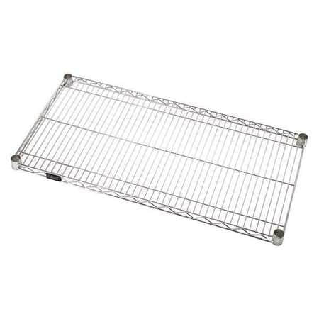 BOX PARTNERS WS60242PK WIRE SHELVES, 60" X 24", CHROME, 2/CASE