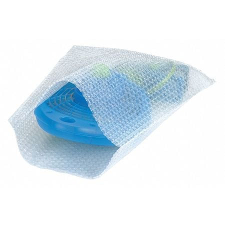 BOX PARTNERS BOB56F FLUSH CUT BUBBLE POUCHES, 5" X 6", CLEAR