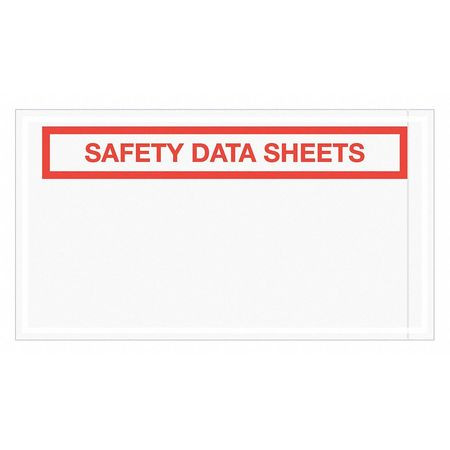 TAPE LOGIC PL494 5 1/2 X 10" "SAFETY DATA SHEETS" SDS ENV