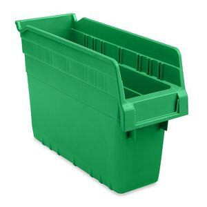 USC S-23363G PLASTIC SHELF BINS - 4 X 12 X 8", GREEN