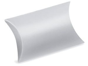 USC S-23000SIL PILLOW BOXES - 3 12 X 3 X 1", SILVER