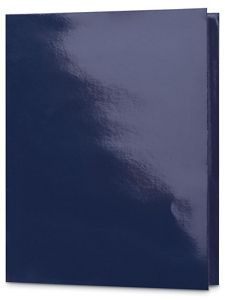 USC S-23023BLU PRESENTATION FOLDERS - DARK BLUE