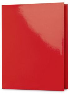 USC S-23023R PRESENTATION FOLDERS - RED