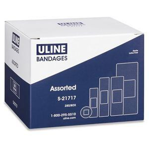 USC S-21717 ULINE BANDAGES - PLASTIC, ASSORTED PACK