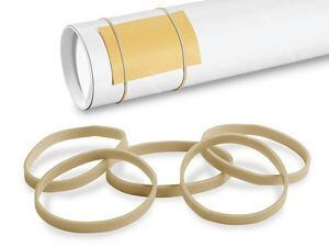 USC S-12778T #30 RUBBER BANDS - 2 X 18", TAN