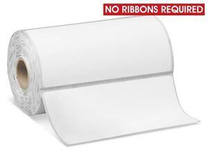 USC S-13027W MOBILE PRINTER LABELS - 4 X 2", WHITE