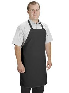 USC S-21139BL CLOTH APRON - BLACK