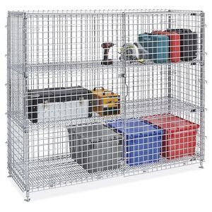 USC H-8398 WIRE SECURITY CAGE - 72 X 24 X 63"