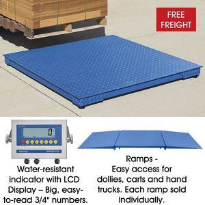 USC H-7935 ALL-WEATHER LOW PROFILE FLOOR SCALE - 5,