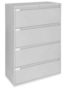 USC H-6395GR LATERAL FILE CABINET - 42" WIDE, 4 DRAWE