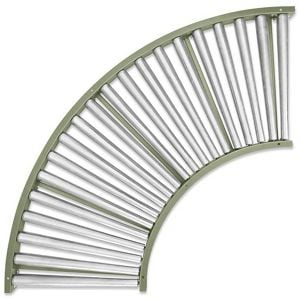 USC H-6383 90 CURVED GRAVITY ROLLER CONVEYOR - 30