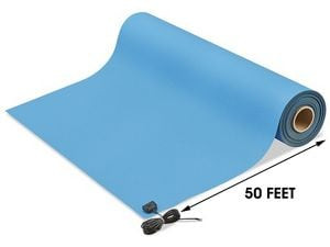 USC S-21921 ANTI-STATIC TABLE MAT - RUBBER, 3 X 50'