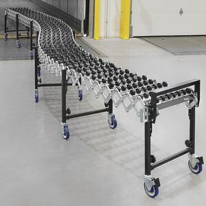USC H-6874 ULINE EXPANDABLE CONVEYOR - 18" X 24'