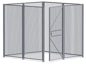 USC H-7066-4 WIRE SECURITY ROOM - 8 X 8 X 8', 4-SIDED