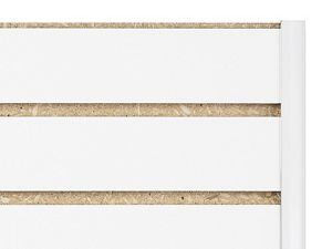 USC S-23525W SLATWALL TRIM - 8', WHITE