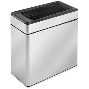 USC H-8663 SIMPLEHUMAN STAINLESS STEEL OFFICE TRASH