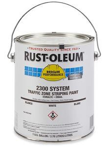 USC S-22066W RUST-OLEUM GALLON STRIPING PAINT - WHITE