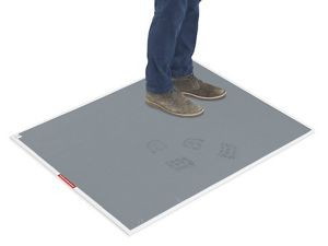 USC H-1238GR CLEAN MAT SHEETS WITH FRAME - 36 X 45", 