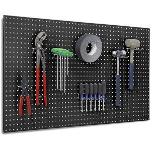 USC H-4293BL METAL PEGBOARD - 48 X 24", BLACK