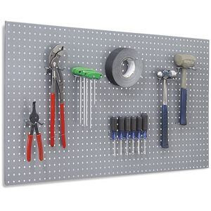 USC H-4293GR METAL PEGBOARD - 48 X 24", GRAY