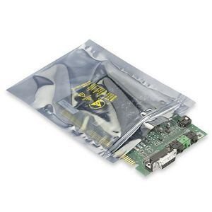 USC S-5306B 5 X 7" RECLOSABLE STATIC SHIELDING BAGS 