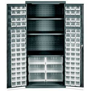 USC H-8346C BIN STORAGE CABINET - 36 X 24 X 78", 102