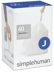 USC S-23531 SIMPLEHUMAN TRASH LINERS - CODE J
