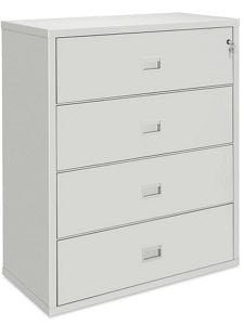 USC H-8190GR LATERAL FIRE-RESISTANT FILE CABINET - 4 