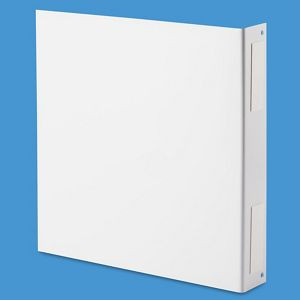 USC S-23446 L-SHAPED BLANK AISLE SIGN - 12 X 12"