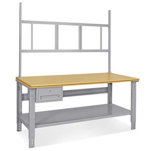 USC H-6342-WOOD DELUXE WORKSTATION STARTER TABLE - 72 X 