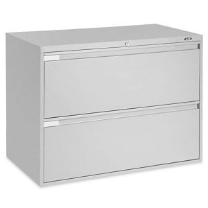 USC H-6393GR LATERAL FILE CABINET - 42" WIDE, 2 DRAWE