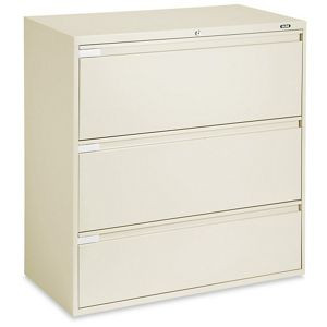 USC H-6394T LATERAL FILE CABINET - 42" WIDE, 3 DRAWE
