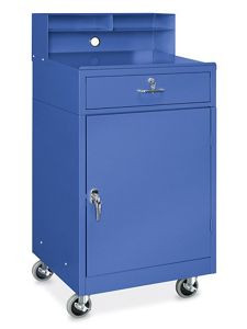 USC H-7699BLU MOBILE SHOP DESK - 24 14 X 23", BLUE