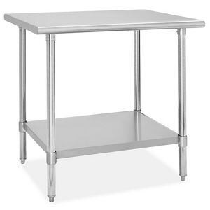 USC H-8454 DELUXE STAINLESS STEEL WORKTABLE WITH BO