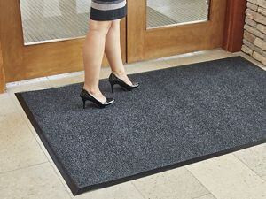 USC H-6892CH BERBER MAT - 4 X 6', CHARCOAL