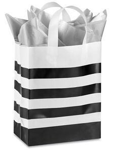 USC S-11555BST PRINTED FROSTY SHOPPERS - 8 X 5 X 10", C