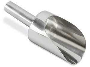 USC H-7428 SCOOP - STAINLESS STEEL, 16 OZ