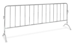 USC H-7086 GALVANIZED PORTABLE SAFETY BARRIER, BRID