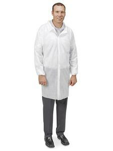 USC S-23358-M ULINE ECONOMY LAB COAT WITH NO POCKETS, 
