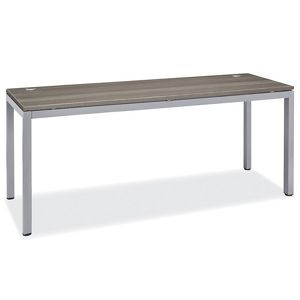 USC H-9001GR DOWNTOWN OFFICE TABLE - 72 X 24", GRAY